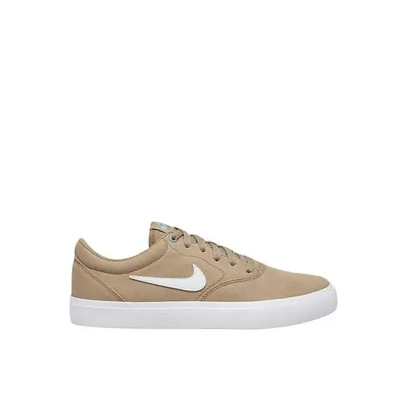 NEW SZ 8m/9.5w - Nike Mens Sb Charge Sneaker, Tan/Wht - Picture 3 of 5